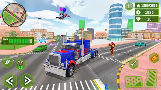 Truck Game - Car Robot Games