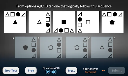 Abstract Reasoning Test
