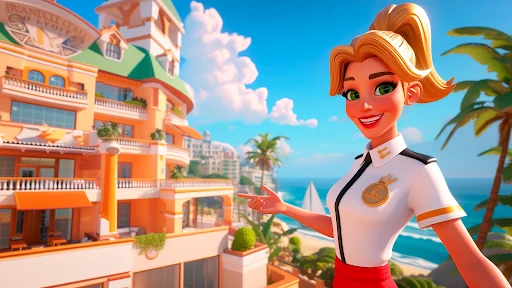 Doorman Story: Hotel Simulator screenshot 1