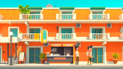 Doorman Story: Hotel Simulator screenshot 3