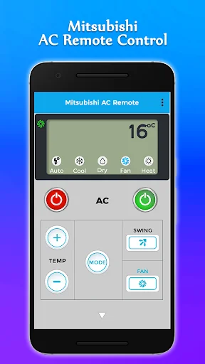 Mitsubishi AC Remote Control screenshot 2