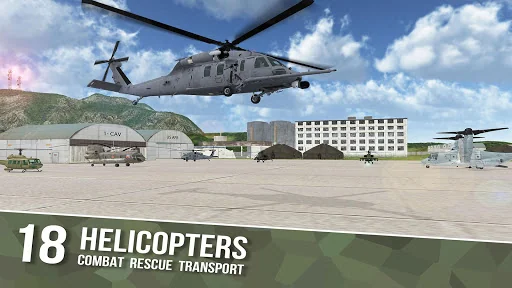 Helicopter Sim Flight Simulato screenshot 1