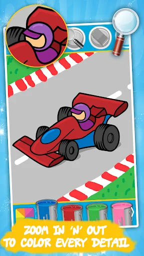 Cars coloring pages for kids