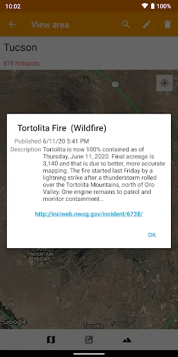 Fireguard Wildfire Tracker screenshot 4