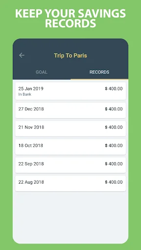 Savings Goal screenshot 4