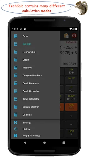 TechCalc Scientific Calculator screenshot 3