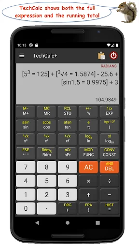 TechCalc+ Calculator