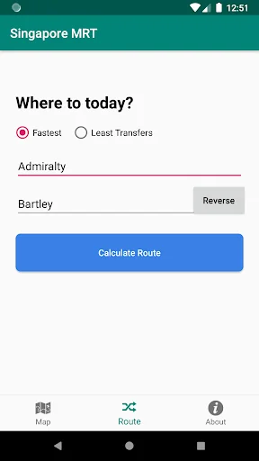 Singapore MRT and LRT Offline screenshot 2