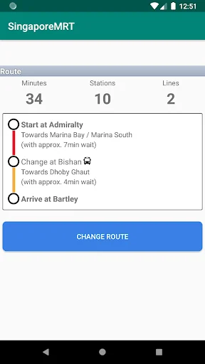 Singapore MRT and LRT Offline screenshot 4