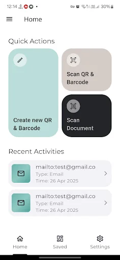 QR and Document Scanner
