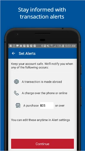 Robins Financial Cards App screenshot 2