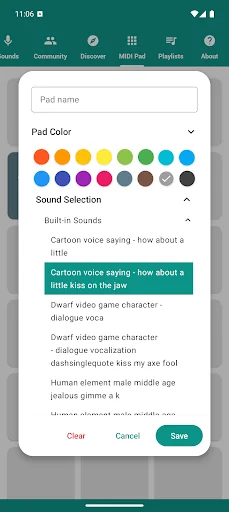Kiss Sounds screenshot 4