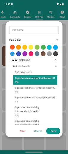 Raccoon Sounds screenshot 4
