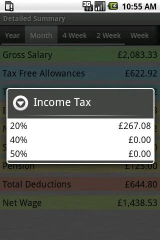 PAYE Tax Calculator screenshot 3