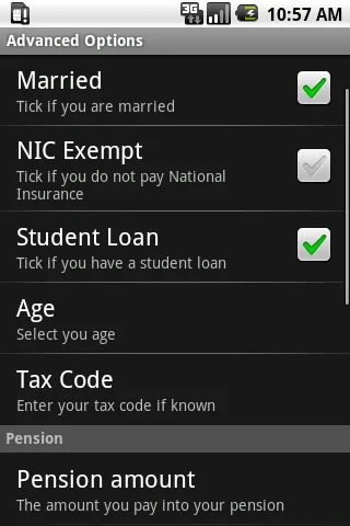 PAYE Tax Calculator screenshot 4