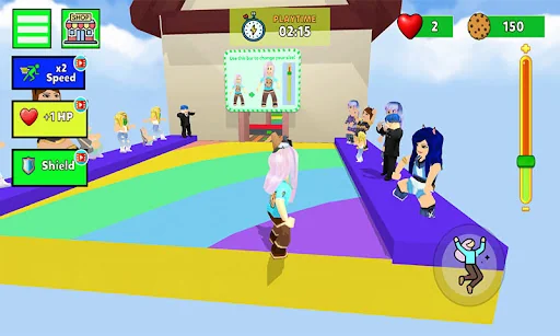 Crazy Cookie Obby Block World