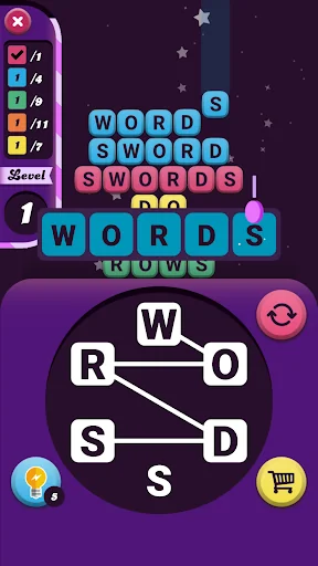 Word Tower: Brain Puzzle Game screenshot 1
