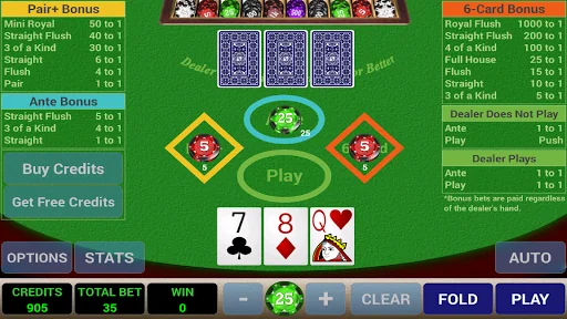 Ace 3-Card Poker screenshot 2