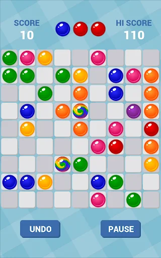 Color Lines: Match Ball Puzzle screenshot 1