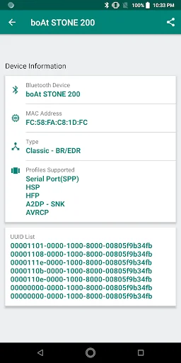 Bluetooth Devices Info screenshot 2