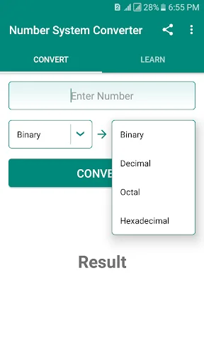 Number System: Learn & Convert screenshot 1