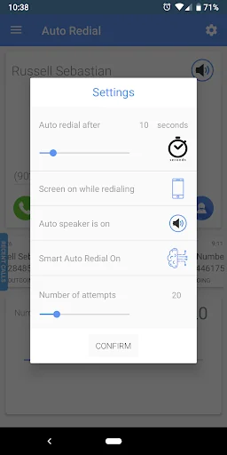AutoRedial - Fast Redialing Ma screenshot 3