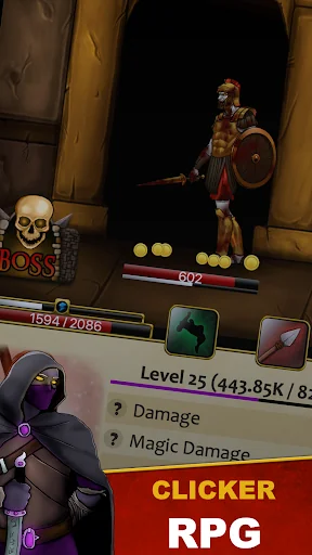 Infinite Dungeons Idle Clicker screenshot 1