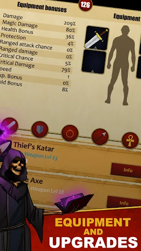 Infinite Dungeons Idle Clicker screenshot 3