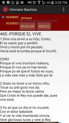 Himnario Bautista screenshot 2