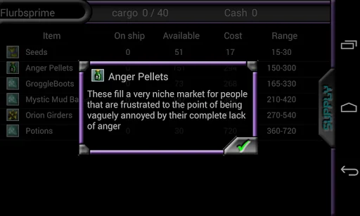 Space Trading Profiteer screenshot 2