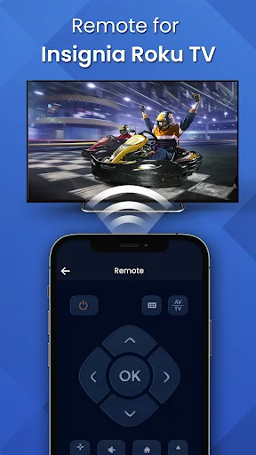 Remote for Insignia Roku TV
