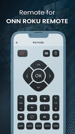 Remote for Onn Roku TV | Cast screenshot 1
