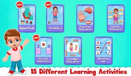 Human Body Parts - Kids Games