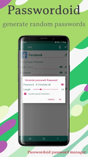 Passwordoid: password manager screenshot 3