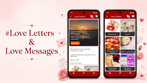 Love Letters & Love Messages