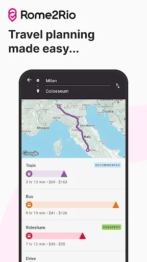 Rome2Rio: Trip Planner