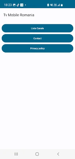 Tv Mobile Romania screenshot 1