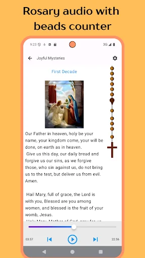 Rosary Prayer Audio With Beads