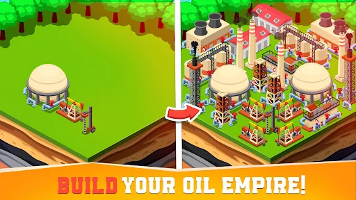 Oil Tycoon idle tap miner game screenshot 1