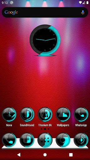 Cyan Icon Pack Style 8