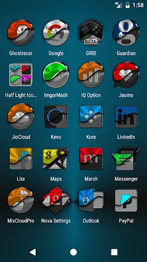 Half Light Icon Pack screenshot 3