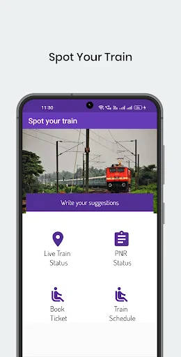 Spot your train