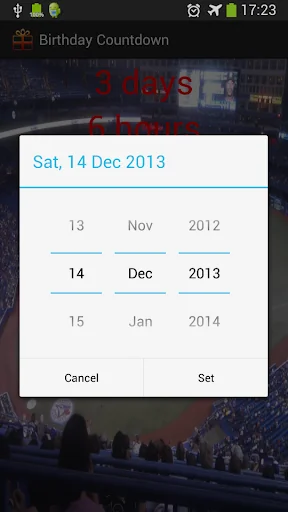 Birthday Countdown