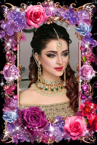 Rose Flower  Photo Frame screenshot 1