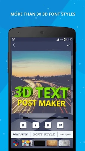 3D Name on Pics - 3D Text screenshot 1