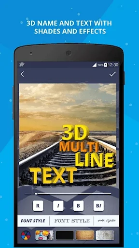 3D Name on Pics - 3D Text screenshot 4
