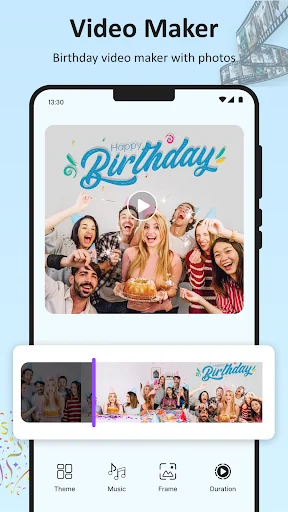 Birthday Pic Video Maker Song