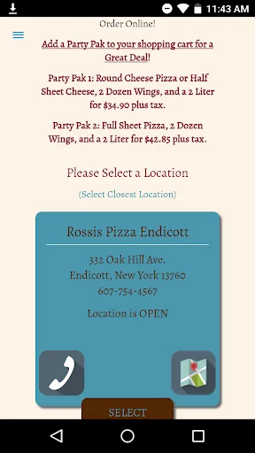 Rossi's Pizza