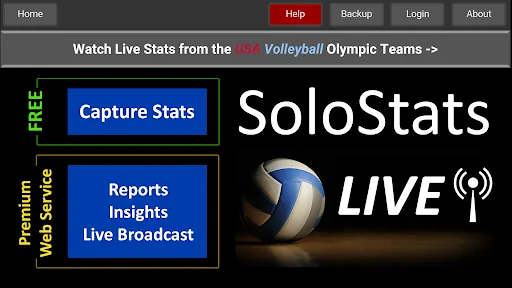 SoloStats Live Volleyball