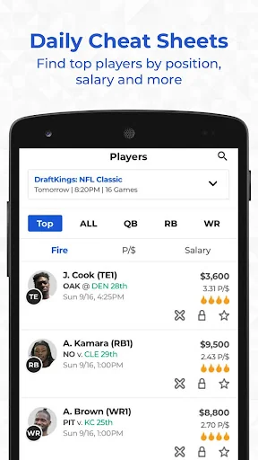 RotoQL Express - Daily Fantasy